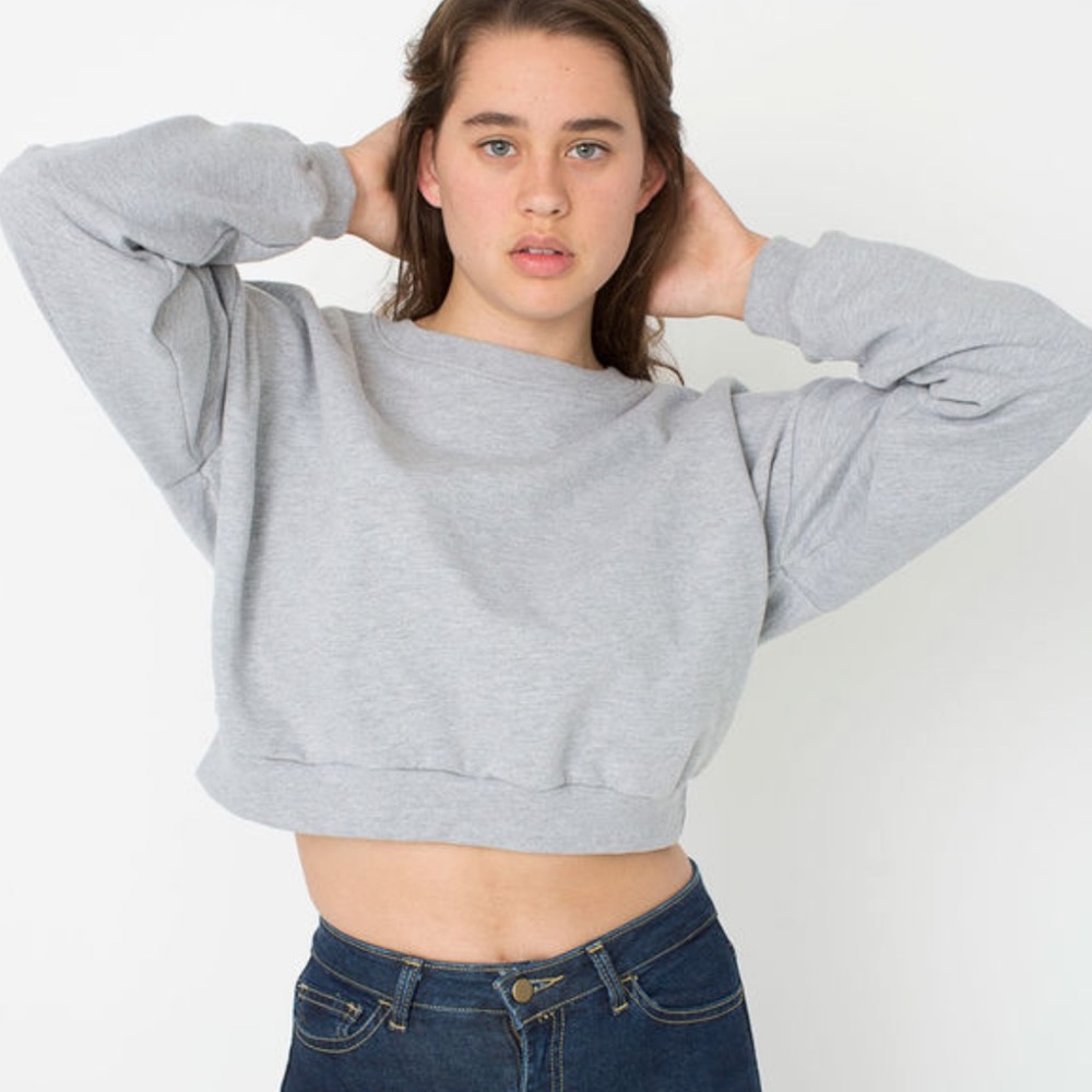 American Apparel California Cropped Sweatshirt